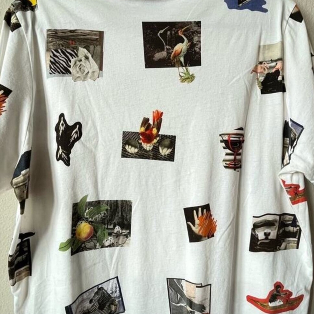 Graphic Print White T-Shirt - Picture 5 of 8
